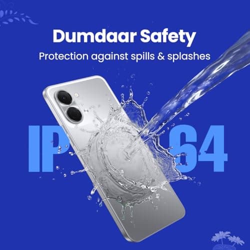 Tecno Spark Go 3 (Titanium Grey, 4GB+64GB | Super Durability Drop Resistant & IP64 Rated| Make Calls Without Network* |Ella Al in Your Own Language| Super Smooth 120Hz 6.74" Display |5000mAh Battery 4