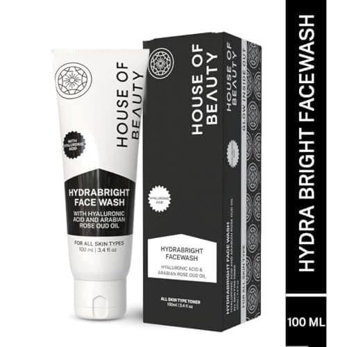 House of Beauty India HydraBright FaceWash - Face Brightening Facial Cleanser (100ml), Hydrating, Nourishing, for All Skin Types 2