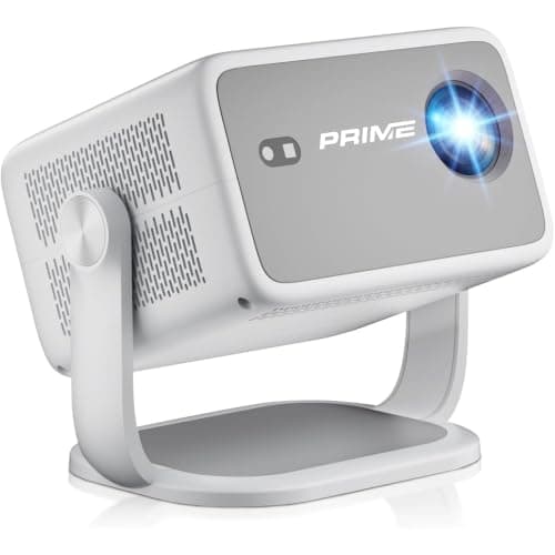 Prime Z20 Ultra Smart AI Projector | 1200 ANSI | Full HD 1080P | 4K HDR10+ 8K Content | Intelligent Auto Focus & Keystone | Android 13 | Sealed Optical Engine | 5G WiFi & Bluetooth | Voice Remote