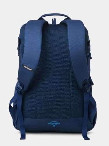 Wildcraft Drifter 45 Laptop Backpack With RainCover for Man & Women, 45L Ideal bags for men Office use/School/College Boys and Girls, 4 Compartment Bag, Navy 4