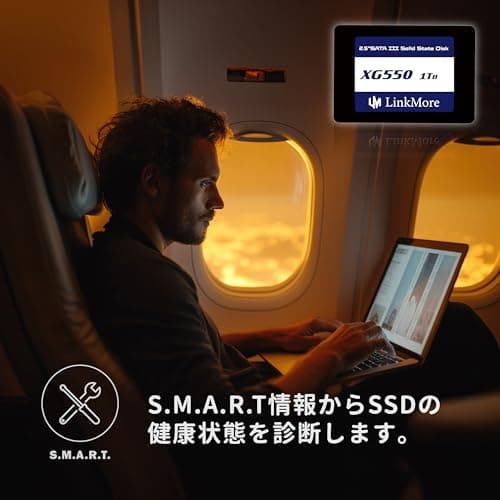 LinkMore XG550 1TB 2.5” SATA III (6Gb/s) Internal SSD, Solid State Drive, Read Speed Up to 500MB/s, 2.5 inch for Laptop and PC Desktop 5
