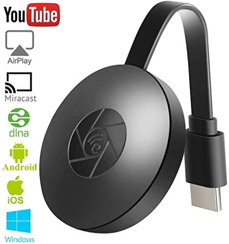 Blackpool® HDMI TV 4K Wireless Adapter WiFi Display Dongle Mirror Miracast Receiver Compatible with Android, Mac iOS, Windows Support Miracast Airplay DLNA 3