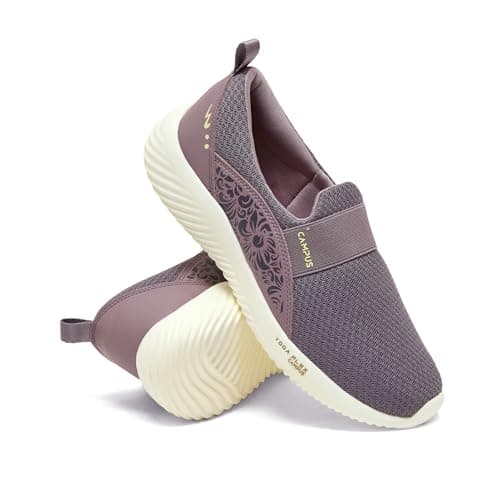 Campus Women's Camp ELOY Walking Shoes Mauve - 7UK/India 3