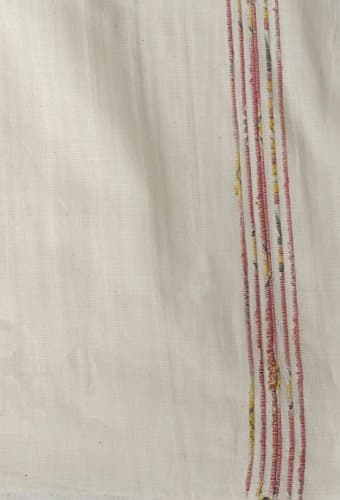 Tribes India Women's Cotton Khes Saree(Multi-Coloured,6 mtr) 4