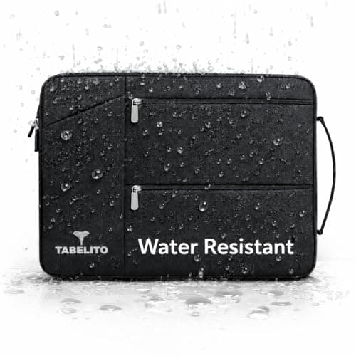 Tabelito® Hybrid Laptop Bag Sleeve Case Cover Pouch for 14 Inch Laptop Apple/Dell/Lenovo/Asus/Hp/Samsung/Mi/MacBook/Ultrabook/Thinkpad/Ideapad/Surfacepro (13.3 inch, Black) 5