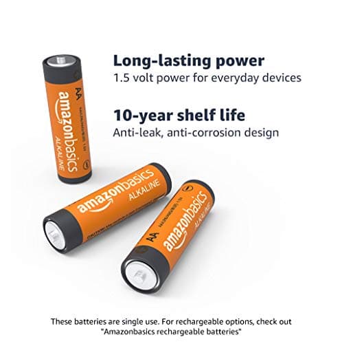AmazonBasics AA Performance Alkaline Non-Rechargeable Batteries (8-Pack) - Appearance May Vary 3
