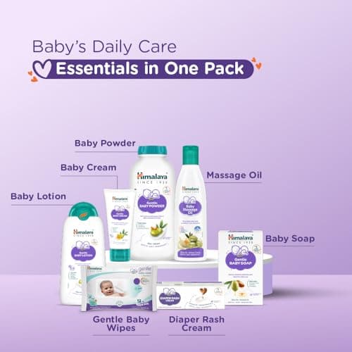 Himalaya Baby Gift Pack Basket,Pack of 1 set,white 4