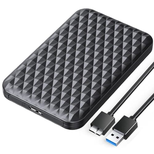 1TB Portable External Hard Disk Drive - External Storage Drive - USB 3.0 for PC Laptop Windows and Mac, External HDD. (Cube)