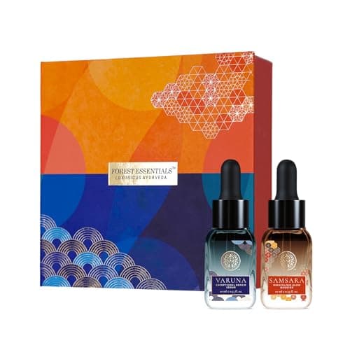 Forest Essentials High-Performance Day & Night Anti-Ageing Face Serums Duo | Plumped, Hydrated & Smoother Skin | Innovative Nanotechnology & Fermented Herb Formulations | Clinically Proven Results 2