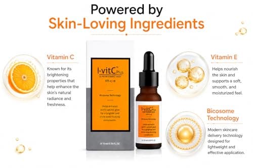 I-vitC Plus Ultra Whitening Serum with Vitamin C & E | Brightening Face Serum for Glowing Skin | Helps Improve Skin Texture & Reduce Signs of Fatigue | Lightweight Daily Use Serum | 15 ml 4