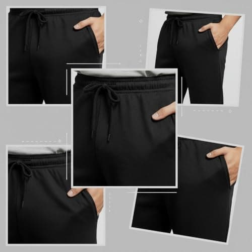 THE SOUTH STORE Men's Multi Color Regular Fit Cotton Plus Size Track Pant | Plus Size Lower/Track Pants Combo Pack 2 5