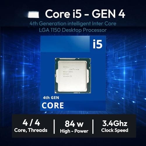 Go-Hub Computer Desktop PC (Core i5-4570 || 16GB RAM || 512GB SSD || HDMI || VGA || Ethernet || HD Graphics || USB 3.0 || Win 11) Basic Software Installed 4