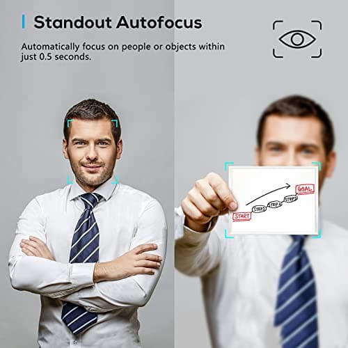 AIRHUG 2K Webcam with Microphones, USB Web Cam for Computer and Laptop Plug & Play, Web Camera with Privacy Cover, 71°,for Streaming and Conferencing 2