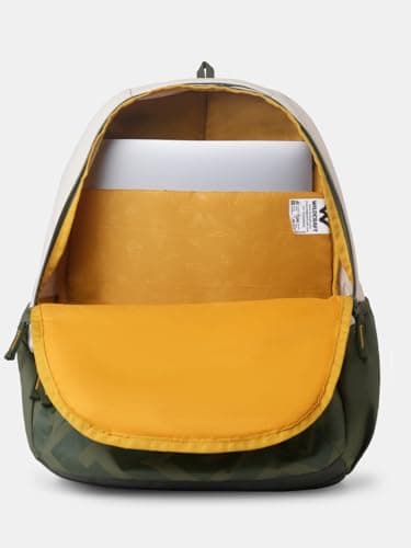 Wildcraft Outlander 35 Laptop Backpack With RainCover for Man & Women,35L Ideal bags for men Office use/School/College Boys and Girls, 2 Compartment Bag, Olive_Grey 5