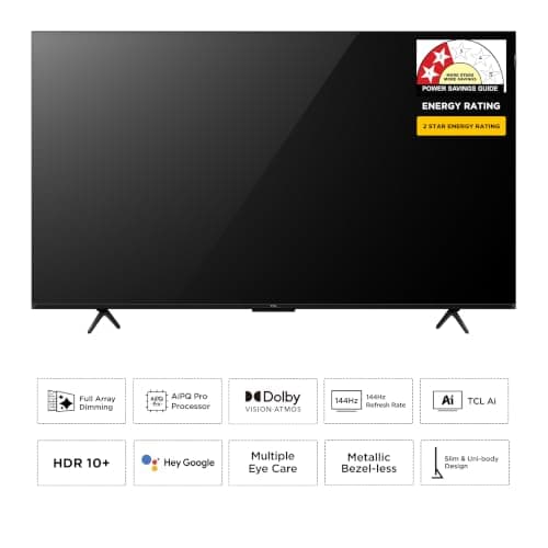 TCL 139 cm (55 inches) 4K UHD Smart QLED Google TV 55T8D 2