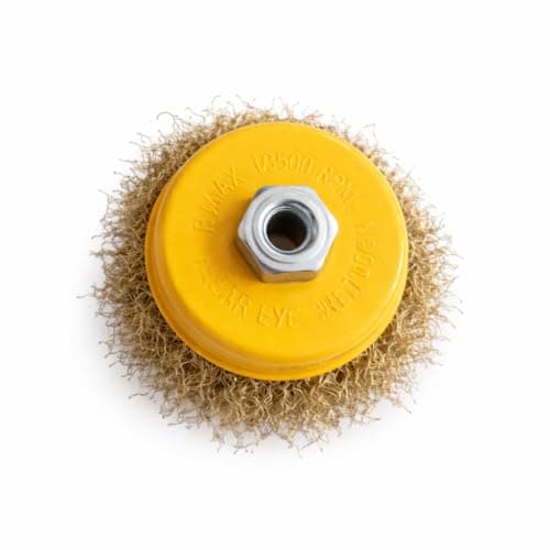 Steel Wire Cup Brush for Angle Grinder, Rust Removal and Metal Polishing, Heavy Duty Surface Cleaning Tool 3