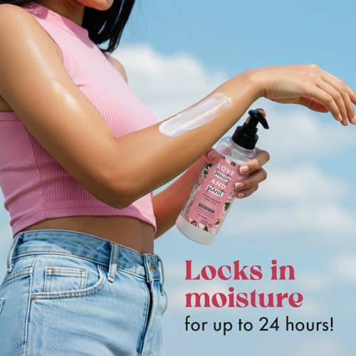 Love Beauty & Planet Natural Murumuru Butter & Rose Glow Body Lotion | 24 hour Moisturization | Non-Sticky | Fast Absorbing | For Normal to Dry Skin | Paraben Free | Vegan | Cruelty-Free | 400 ml 4