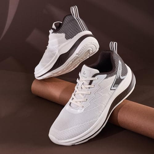 Campus Men's Off.WHT/BRWN Running Shoes - 9UK/India 1 Pair 2