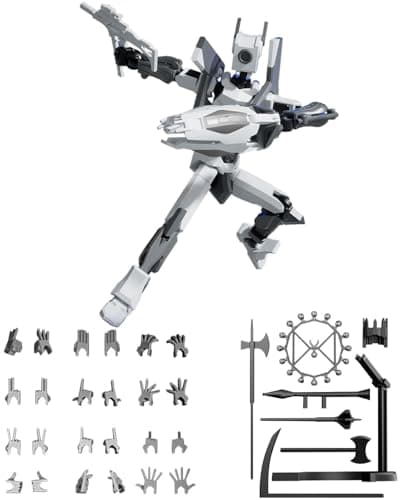 INOCEAN T13 Action Figure, Dummy 13 Action Figure Toy Articulated Movable Robot, Freedom Action Figure with Rotating Bearing Luxury Multi Weapons DIY, for Adult Children Men Collection Decoration