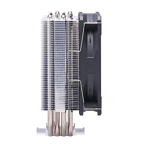 Cooler Master Hyper 212 Spectrum V3 ARGB CPU Cooler - 120mm Performance Fan | Support Latest LGA1851, LGA1700, AM5, AM4 Socket | PWM Case Fans | 71.93 CFM Airflow | 4 Heat Pipes | Copper Plate 3