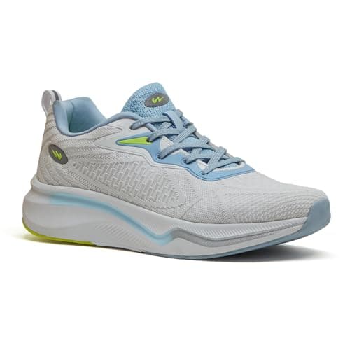 Campus Men's Gretta WHT/L.Sky Running Shoes - 8UK/India 1Pair