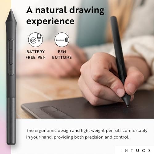 Wacom CTL-4100WL/K0-CX New Intuos Small Blue 4