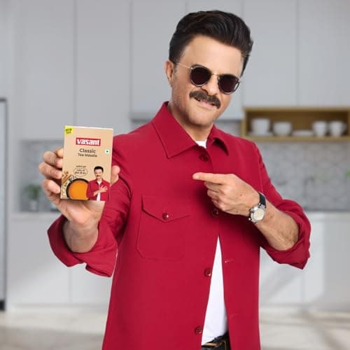 VASANT Masala Tea Combo Pack of 2 100Gram, Chai Masala 50Gram Each, Kadak Chai Masala, Tea Masala, Masala Chai, Ginger, Black Pepper, Cardamom, Cloves, Indian Spices, Vegetarian 3