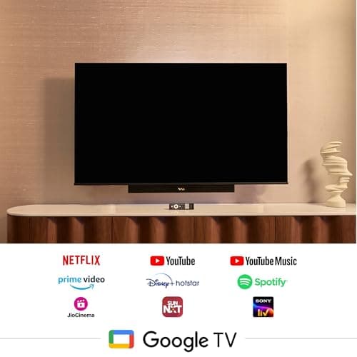 Vu 164cm (65 inches) Vibe Series 4K QLED Smart Google TV 65VIBE-DV 4