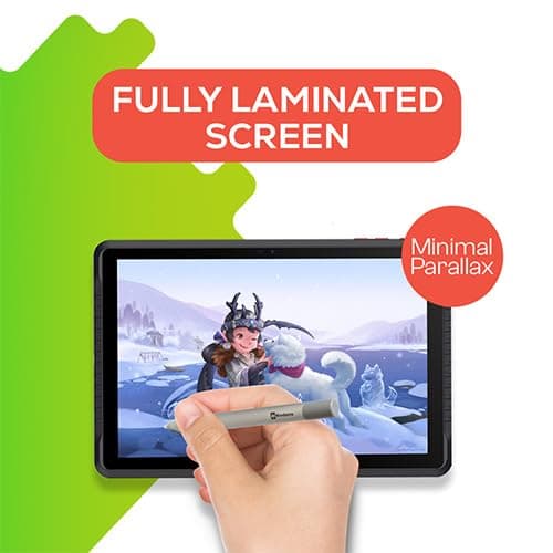 PicassoTab A10 Drawing Tablet • No Computer Needed • 10-inch Screen • Drawing Apps & Tutorials • Stylus • Standalone • Best Gift for Graphic Artists • A10 3
