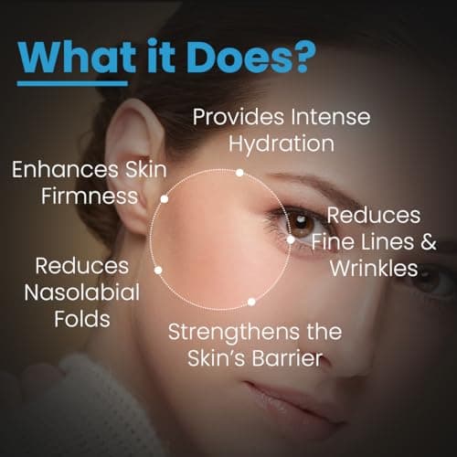 FCL 5% Hyaluronic Acid HA4 Plus Serum for dry skin, Serum for open pores reduces fine lines and wrinkles, Improves the elasticity of the skin - 15ml (Pack of 1) 5