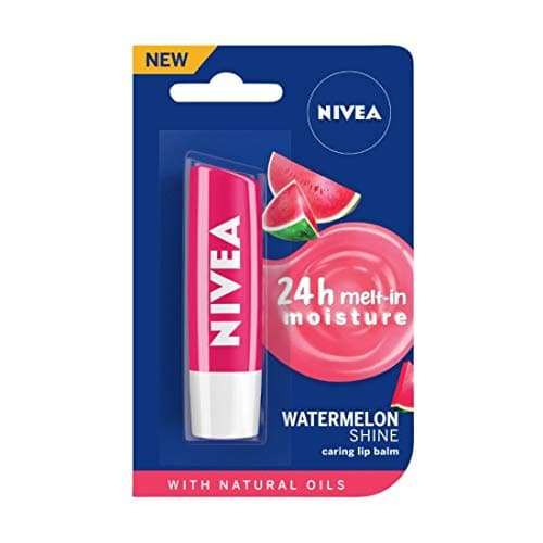 NIVEA Lip Balm, Pomegranate Shine, 4.8g and NIVEA Lip Balm, Fruity Watermelon Shine, 4.8g 5