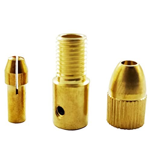 DIY Crafts Pack of 1 Set, DIY Crafts Drill Chuck Collet Bits Rotary with Screw Sci (Pack of 1 Set, DIY Crafts) 2