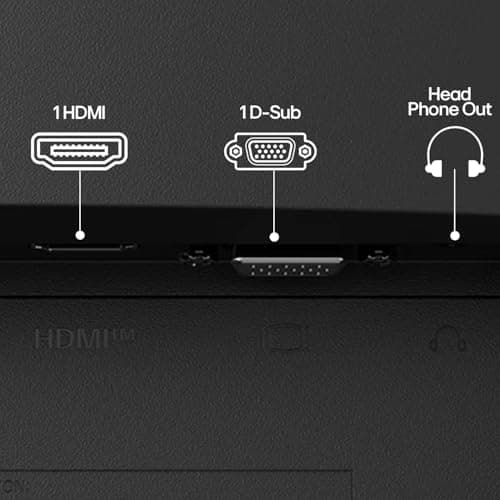 LG 22U401A 54.61 cm (22 Inch) Full HD (1920x1080) VA Monitor with 100Hz, 5ms (GtG),VGA, HDMI, 3-Side Virtually Borderless Design, sRGB 99% (Typ.), HDR 10, 1ms MBR, Reader Mode, Flicker Safe (2026) 3