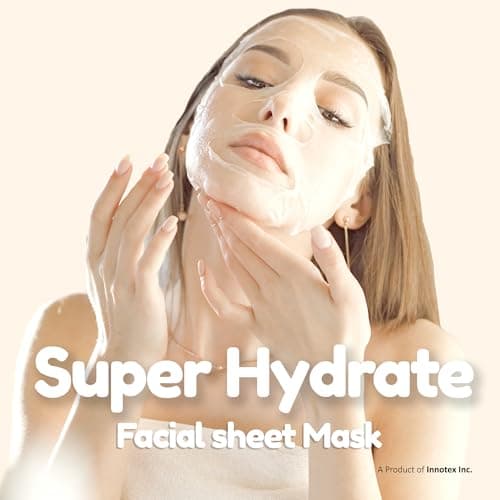 Masking Beauty Facial Sheet Mask for Glowing skin | Natural Sheet Mask | Face sheet Mask for Women Combo Pack of 10 4