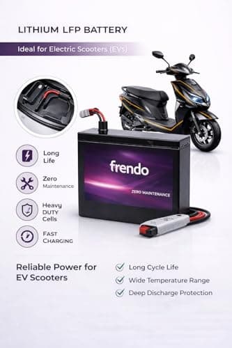 FRENDO 72V 30Ah EV Battery Charger for Electric Scooters, E-Bikes & E-Rickshaws | Fast Smart Charger with Auto Cut-Off, LED Indicator & Multi Protection | 72 Volt Lithium Battery Charger 2