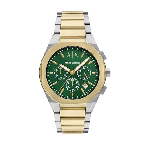 Armani Exchange Analog Gray Dial Men's Stainless Steel Watch-AX4184