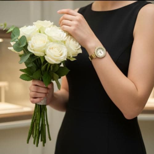 CLEO Be Bold Be You Luxury Gold Fashion Watch for Women | Jewellery Inspired Bracelet Wrist Watch 3