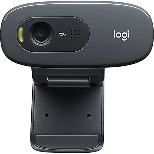 Logitech C270 Hd Webcam, 1280 Pixels X 720 Pixels, 1 Mpixel, Black