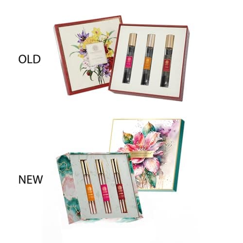Forest Essentials Intense Perfume Selection Box | Eau De Parfum (EDP) Gift Set | Natural Fragrances for Women | Premium Perfume Gift Set 5