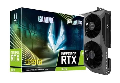 Z0TAC Gaming GeForce RTX 3070 Twin Edge OC 8GB GDDR6 Graphics Card, 256-bit, PCIe 4.0, IceStorm 2.0 Cooling, NVIDIA Ampere Architecture, High Performance Gaming GPU (Pre-Owned)