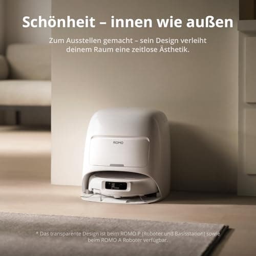 DJI ROMO S Robot Vacuum Cleaner with 25000Pa Suction, LiDAR Navigation, Self-Emptying Dock, Smart Mop System, AI Obstacle Avoidance, App & Voice Control 3