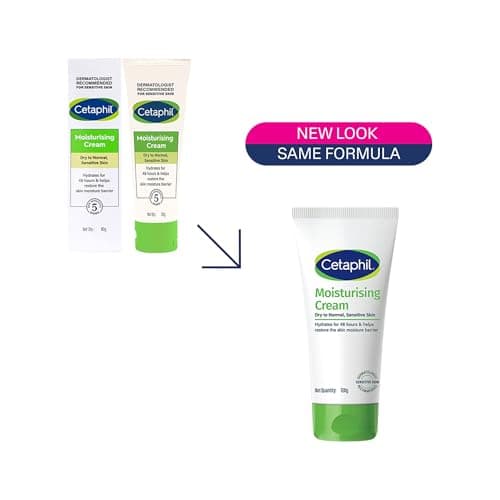 Cetaphil Moisturising Cream 100 g for Dry & Sensitive Skin | 48H Hydration with Almond Oil, Niacinamide & Panthenol | Rich Fragrance and Paraben Free Moisturiser, Prevents Moisture Loss & Repairs Skin 2
