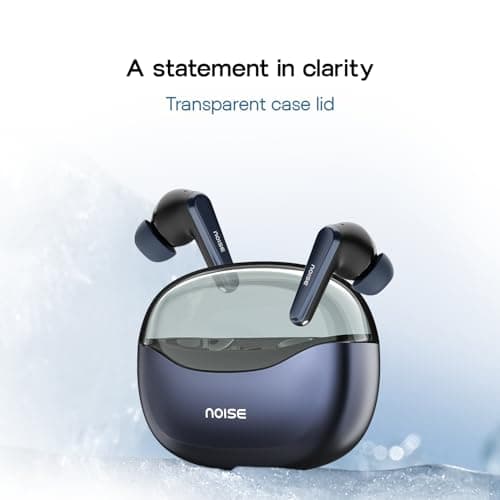 Noise Buds VS601 Wireless Earbuds, Bluetooth Earbuds with 50H Playtime, Quad Mic ENC for Clear Calls, 10mm Drivers, Dual Device Pairing, Transparent Case Design, Deep Bass, BT v5.3 (Copper Brown) 4