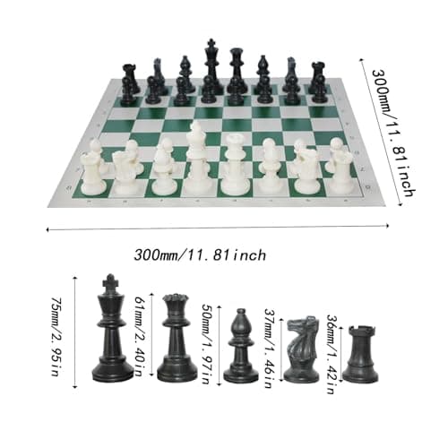 SNAPPSY Travel Portable Chess Set Strategy Game Educational Toy Chess Board Game Set 2