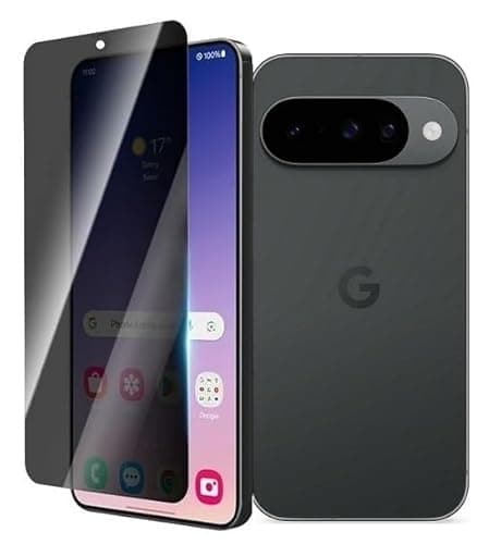 MOBIKTC Front Screen Protector Privacy Tempered Glass For Google Pixel 10 5G (Anti Spy Glass) Pack Of 1-Black