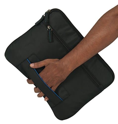 Protecta Rays Laptop Sleeve for 15.6 Inches (Black & Blue) 4