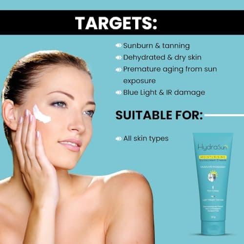 HYDRASUN Moisturising Sunscreen Cream For Normal Skin, 50Ml, 30 SPF 3
