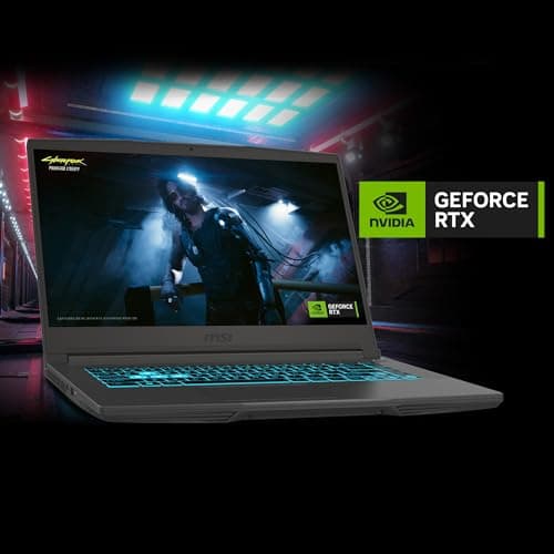MSI Thin 15, Intel 13th Gen. Core i5-13420H, 40CM FHD 144Hz Gaming Laptop(16GB/512GB NVMe SSD/Windows 11 Home/NVIDIA GeForce RTX 3050,GDDR6 4GB/Cosmos Gray/1.86Kg), B13UC-1805IN 5