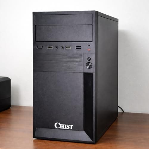 CHIST Desktop Computer PC, Core i5 2nd Gen, 16GB RAM, 512GB SSD + 500GB HDD, Windows 10, MS Office