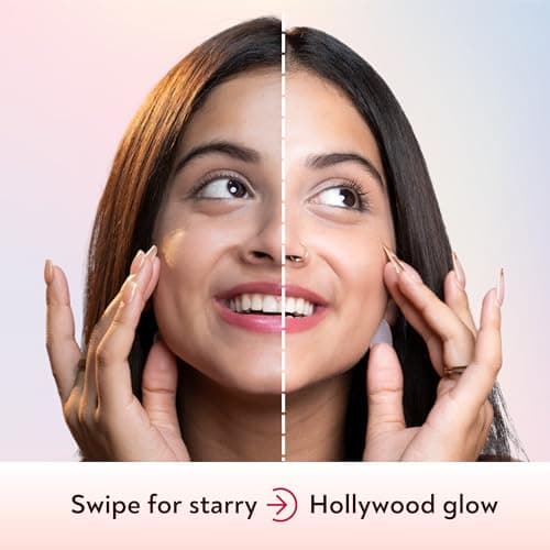 HUDA GIRL Hollywood Filter Primer for Face for Oily & Dry Skin - Glowing, Flawless & Smooth Makeup Base Finish - Blurs Fine Lines, Wrinkles & Pores Instantly - Face Primer for Women & Girl, 25ml 5
